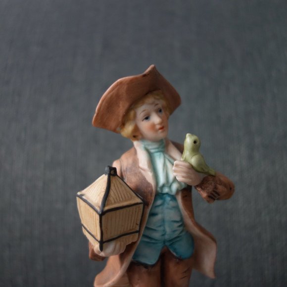 Vintage Ruhla Clock Made in Germany on base with German Figurine - Picture 8 of 16